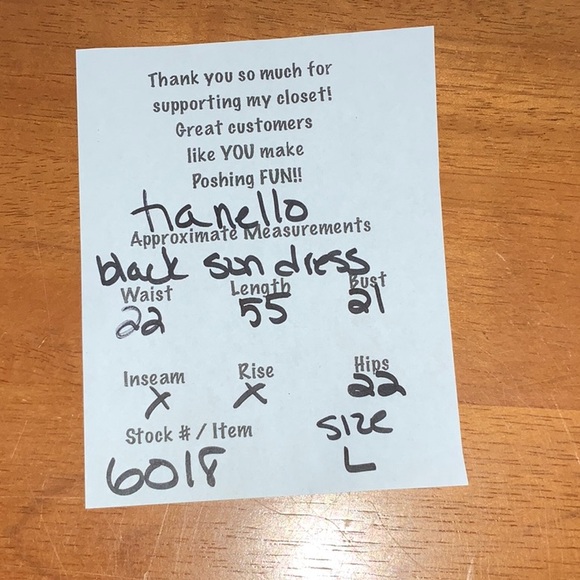 105 Tianello Tencel Rayon Black Sundress - Picture 8 of 13